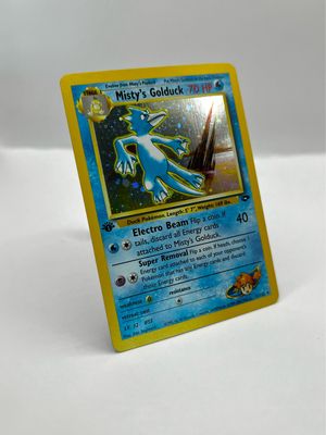 12/132 Misty’s Golduck 1st Edition Near Mint Holo