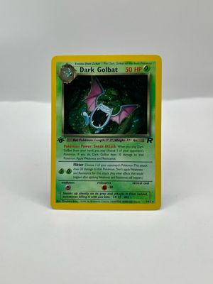 7/82 Dark Golbat 1st Edition Near Mint Holo