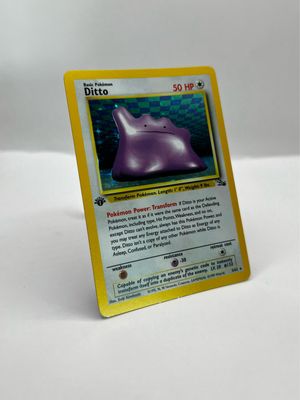 3/62 Ditto Light Play 1st Edition Holo
