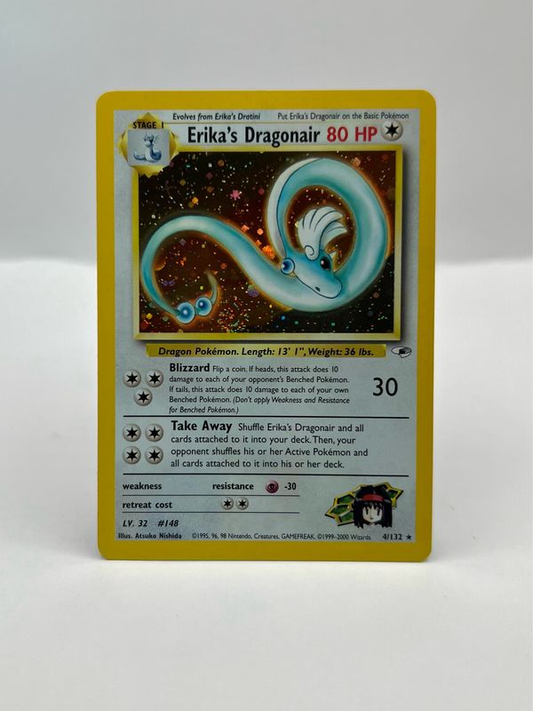 4/132 Erika&#39;s Dragonair Light Play Holo