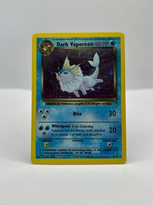 9/110 Dark Vaporeon Near Mint Holo