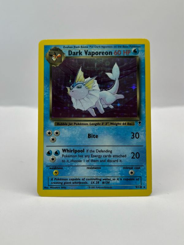 9/110 Dark Vaporeon Near Mint Holo