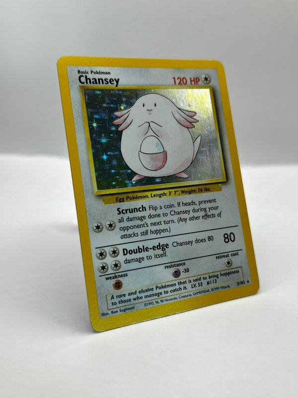 3/102 Chansey Light Play Holo