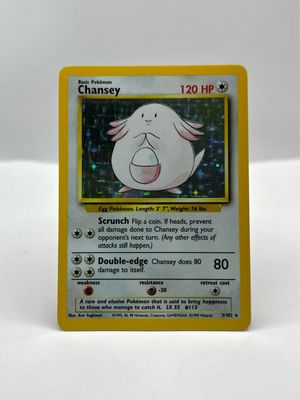 3/102 Chansey Light Play Holo