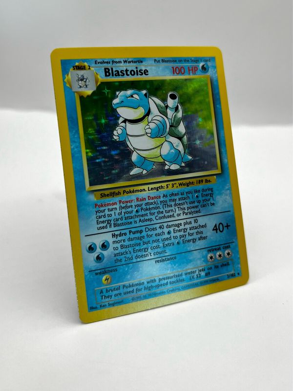 2/102 Blastoise Holo Near Mint