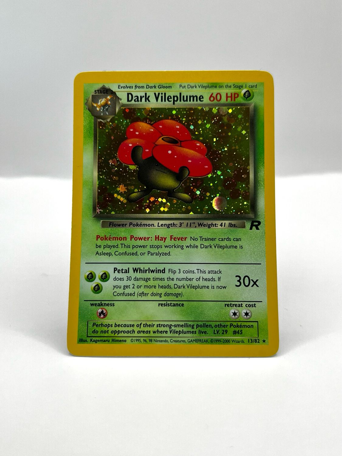 13/82 Dark Vileplume Near Mint Holo