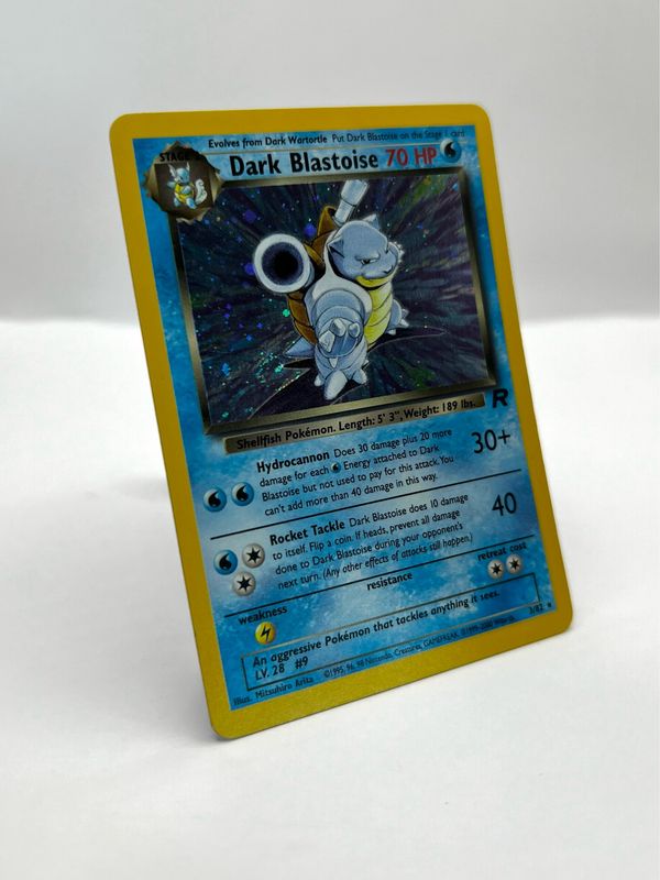 3/82 Dark Blastoise Near Mint Holo