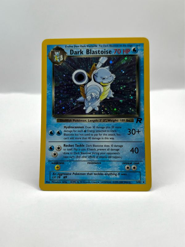 3/82 Dark Blastoise Near Mint Holo