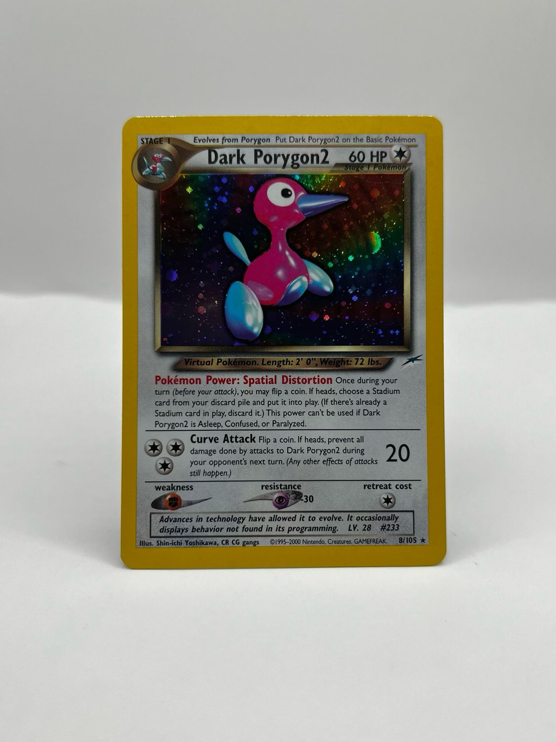 8/105 Dark Porygon2 Near Mint Holo