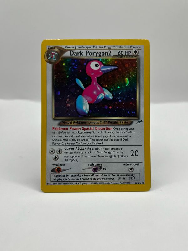 8/105 Dark Porygon2 Near Mint Holo