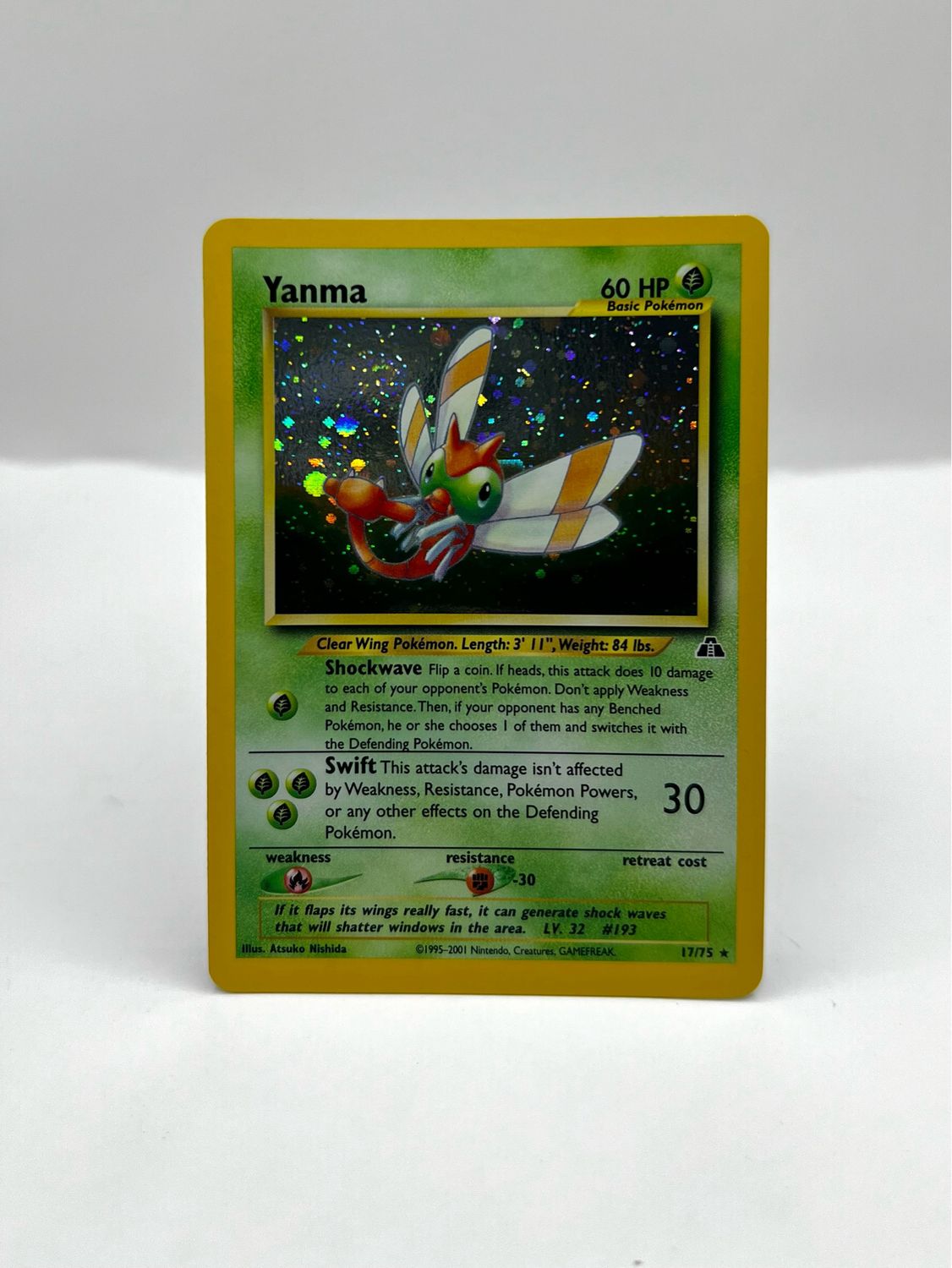 17/75 Yanma Near Mint Holo