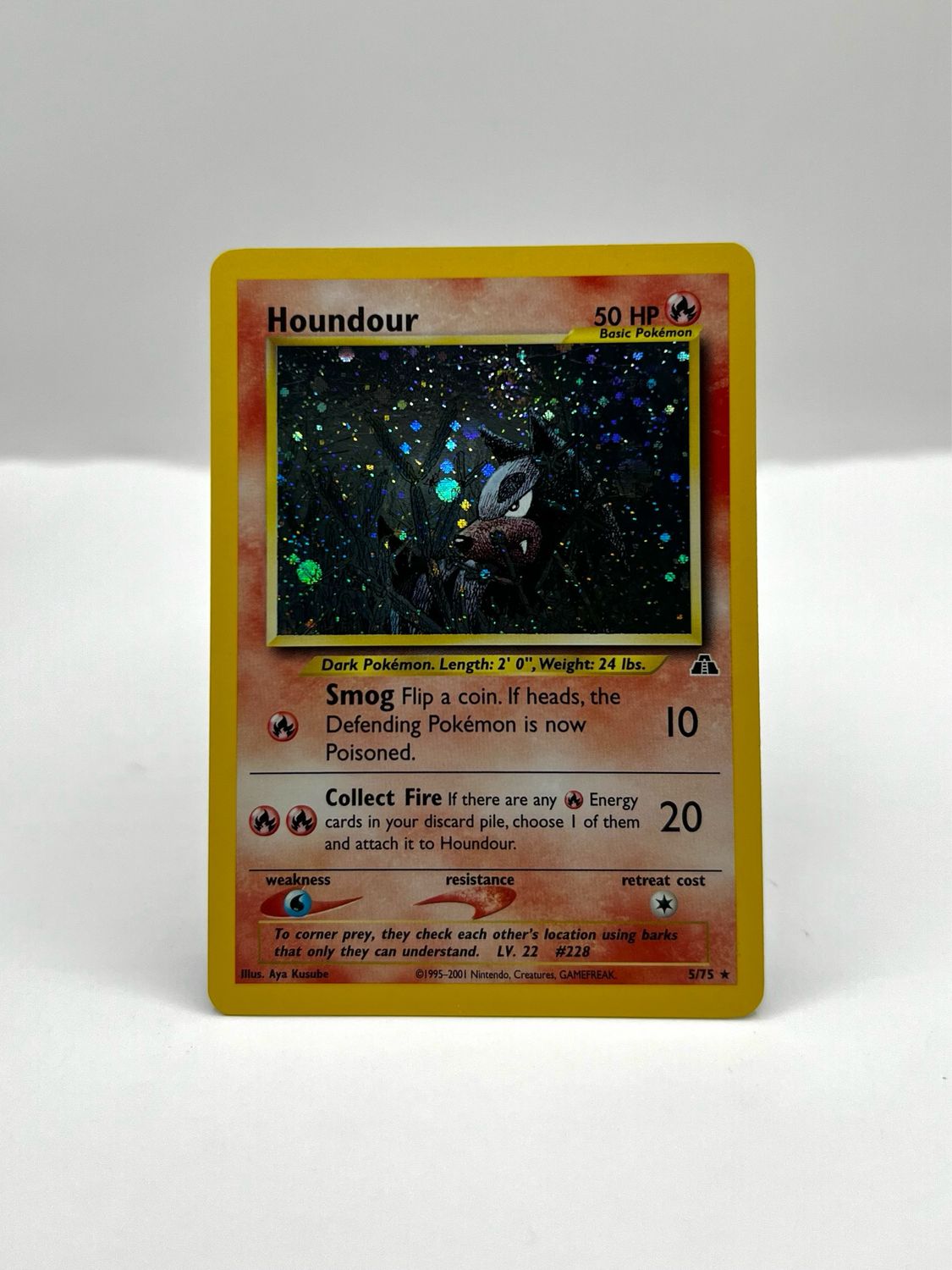 5/75 Houndour Light Play Holo