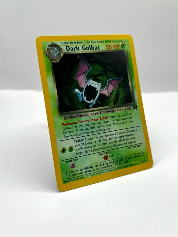 7/82 Dark Golbat Near Mint Holo