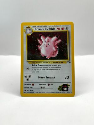 3/132 Erika's Clefable Near Mint Holo