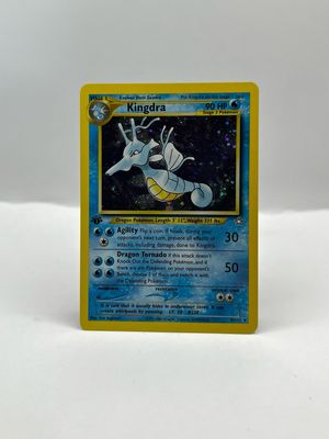 8/111 Kingdra 1st Edition Near Mint Holo
