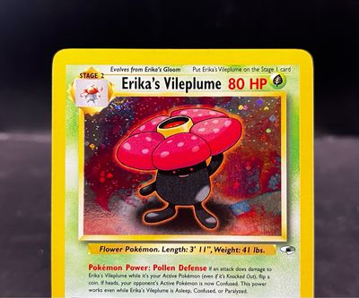 5/132 Erika's Vileplume Holo Near Mint