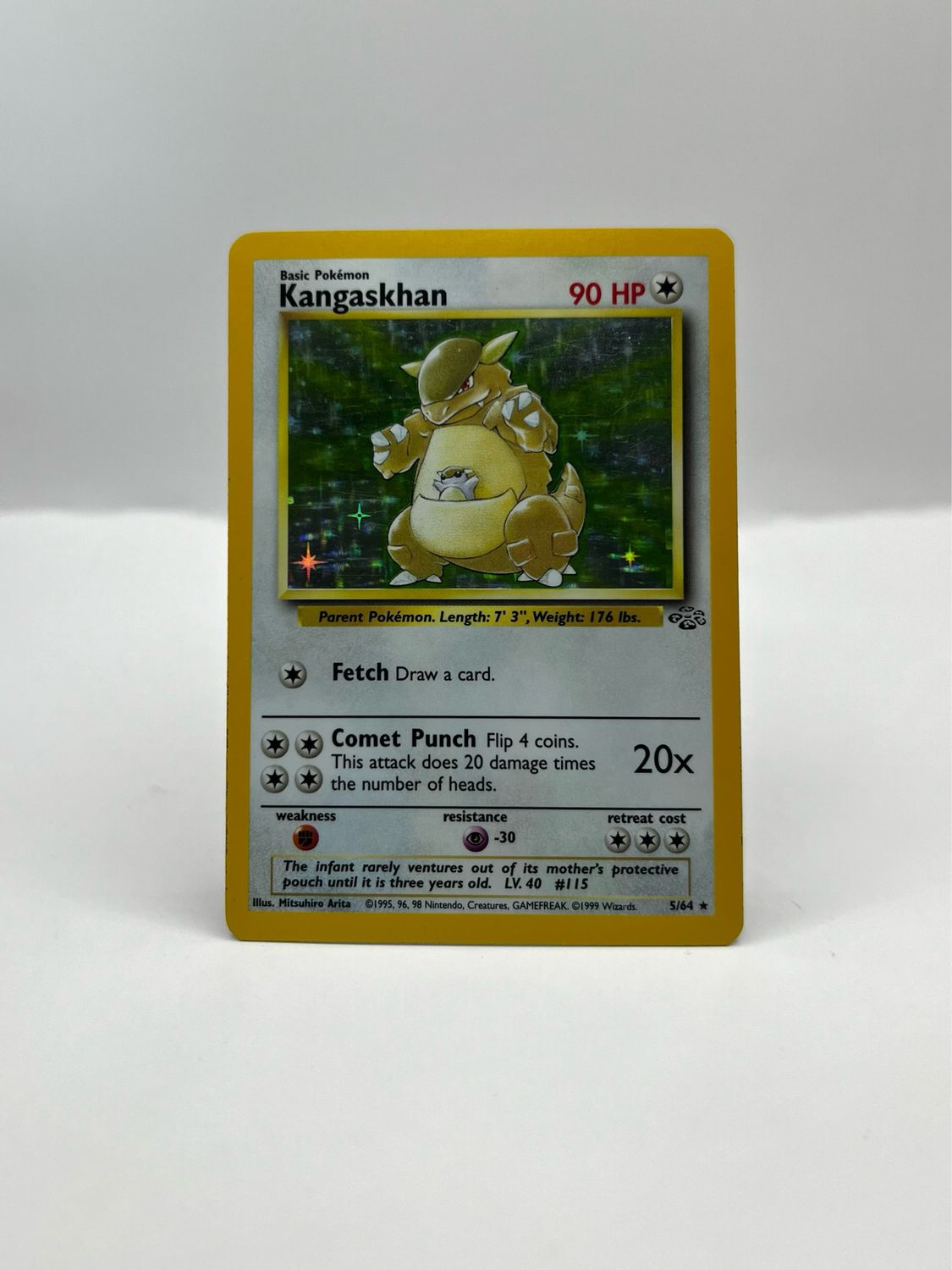 5/64 Kangaskhan Near Mint Holo
