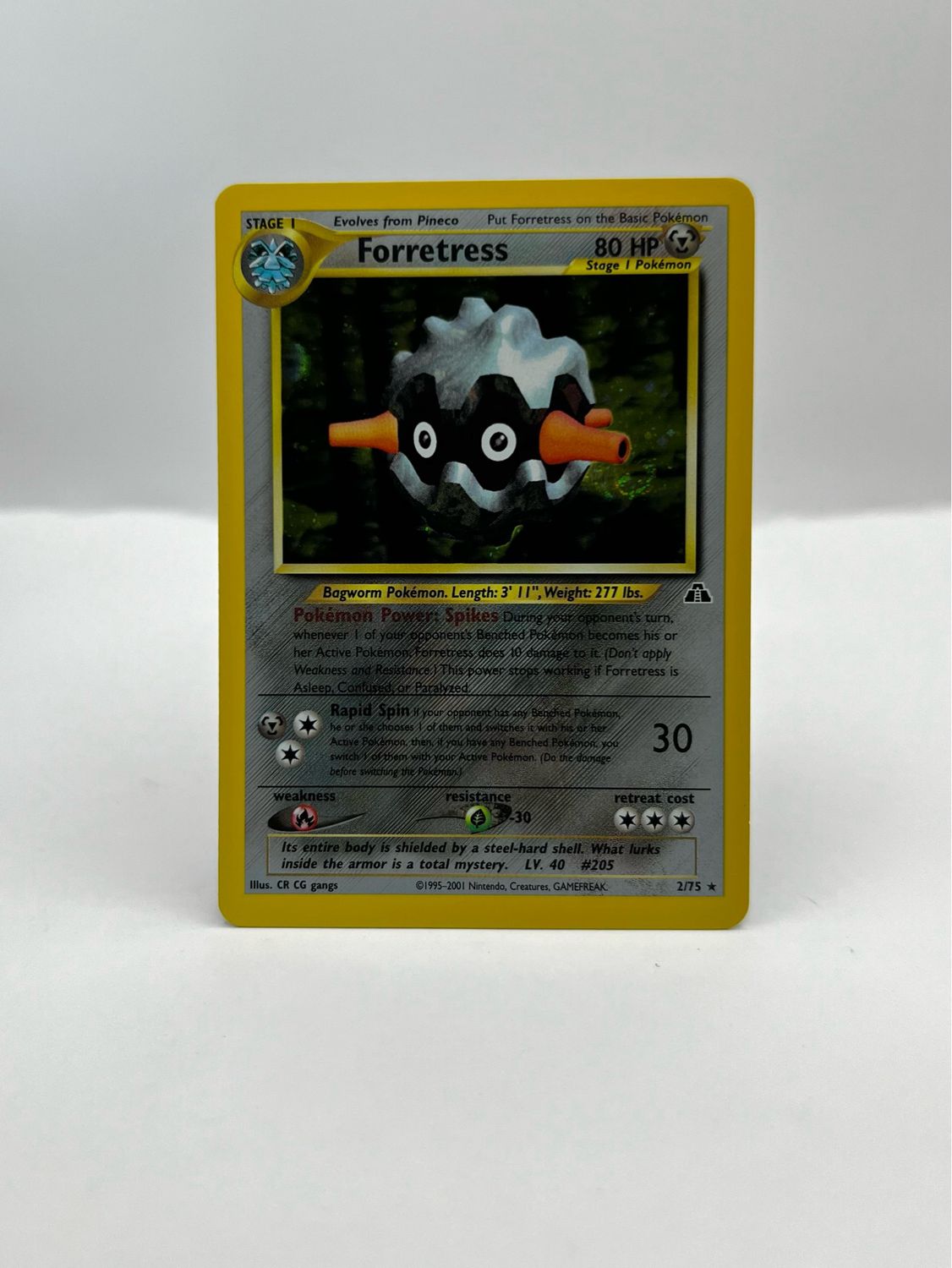 2/75 Forretress Near Mint Holo