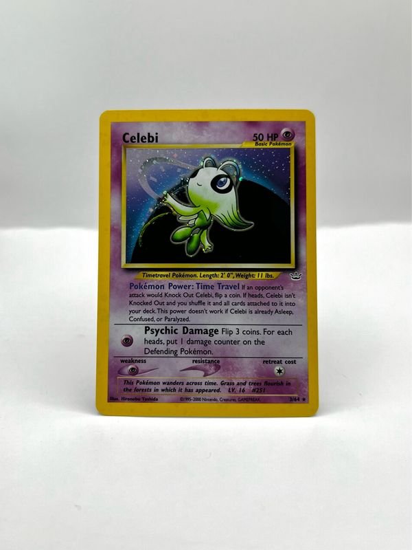 3/64 Celebi Near Mint Holo