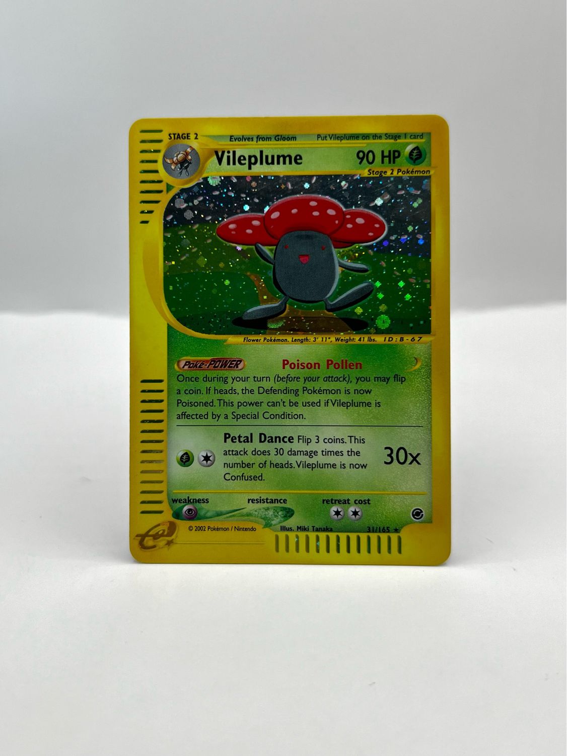 31/165 Vileplume Light Play Holo