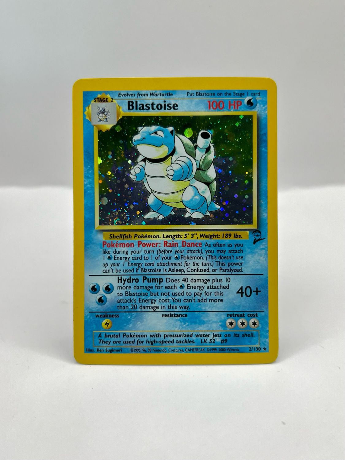2/130 Blastoise Near Mint Holo