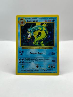 6/102 Gyarados Shadowless Near Mint Holo