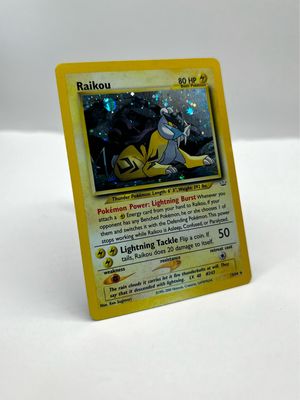 13/64 Raikou Moderate Play Holo