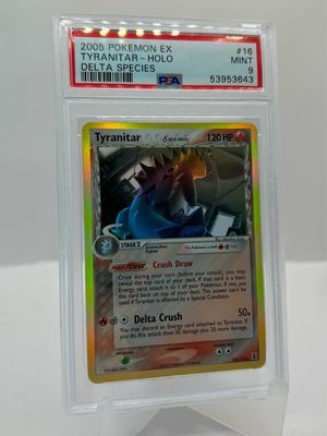 16/113 Tyranitar Holo PSA 9