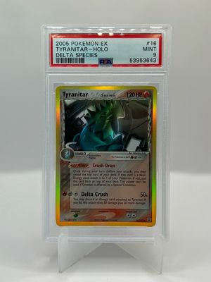 16/113 Tyranitar Holo PSA 9