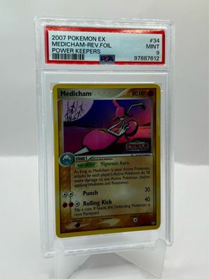 34/108 Medicham PSA 9 Stamped Holo