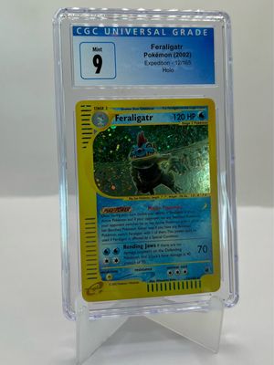 12/165 Feraligatr Holo CGC 9