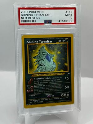 113/105 Shining Tyranitar PSA 9