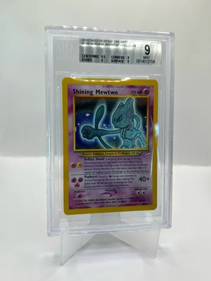 109/105 Shining Mewtwo BGS 9