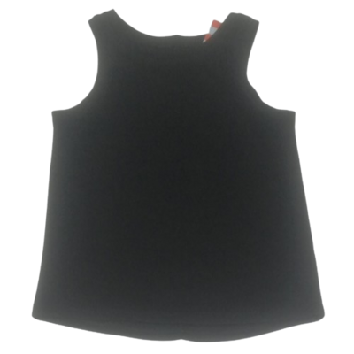 Black sleeveless Tshirt