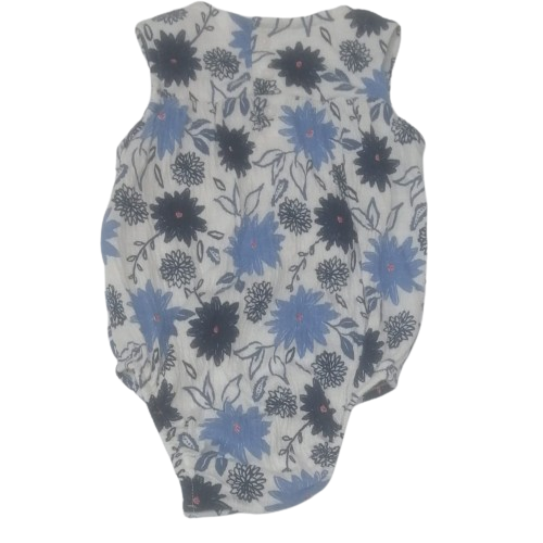 Blue flower mono