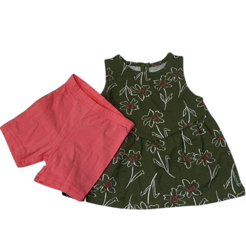 Conjunto Bebé Niña Green Pink