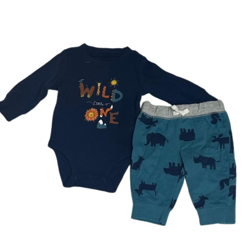 Conjunto Bebé Niño Wild One