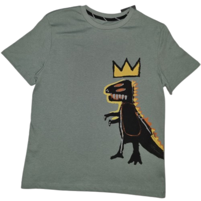 Dark Green Dinosaur Tshirt