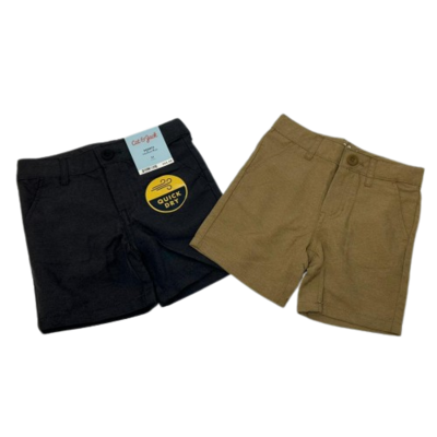 Dúo Bermudas Gris y khaki
