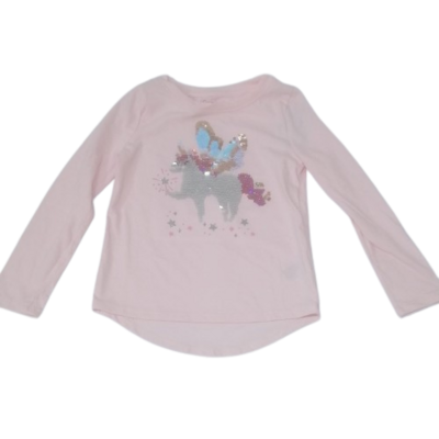 Flying unicorn sleeved Tshirt