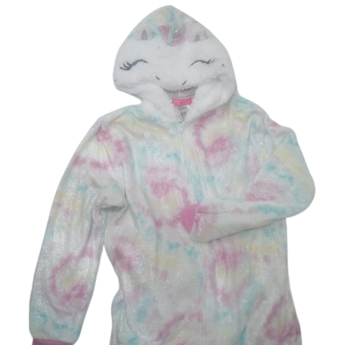 Fur unicorn full body pijama