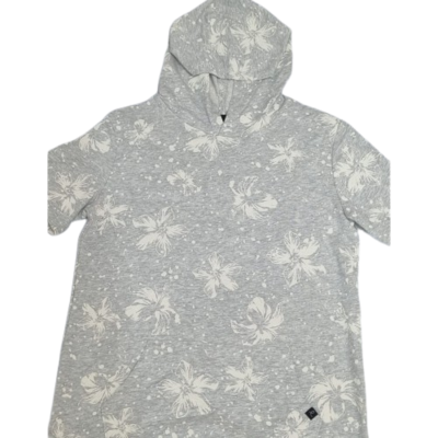 Grey flower hoodie Tshirt