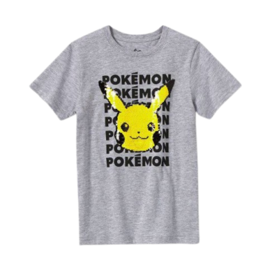 Grey Pokemon Tshirt