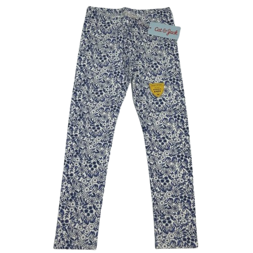 Leggin Blue Flowers