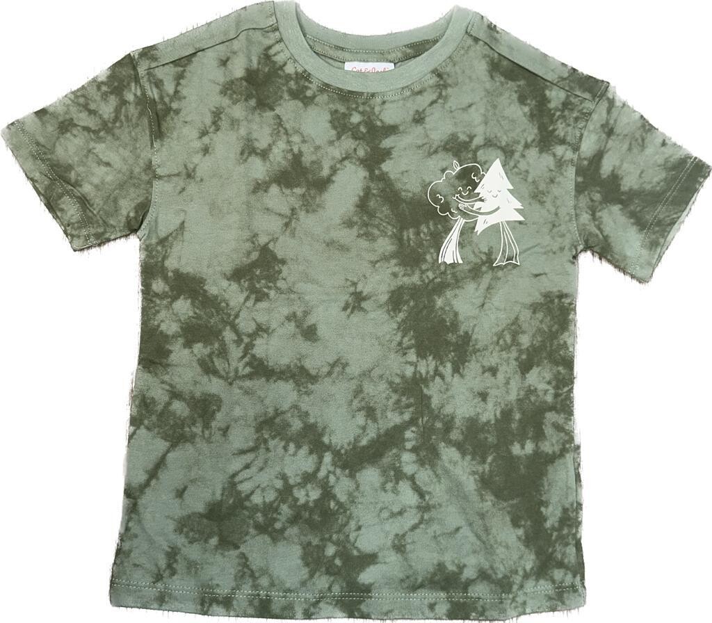 Militar Green with trees Tshirt