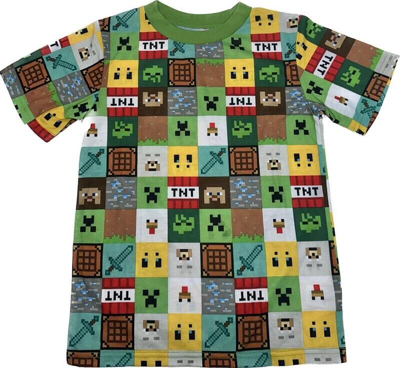 Minecraft Green Shirt