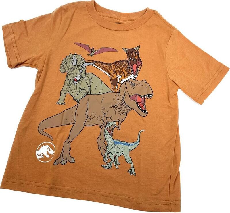Orange Dinasour TShirt