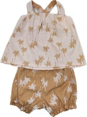 Palm conjunto de niña