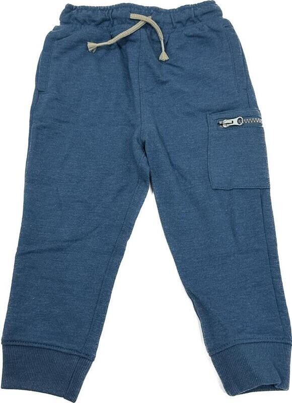 Pants Tipo Buzo Azul