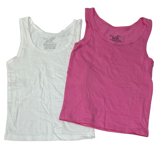 T-Shirts Duo White and Pink